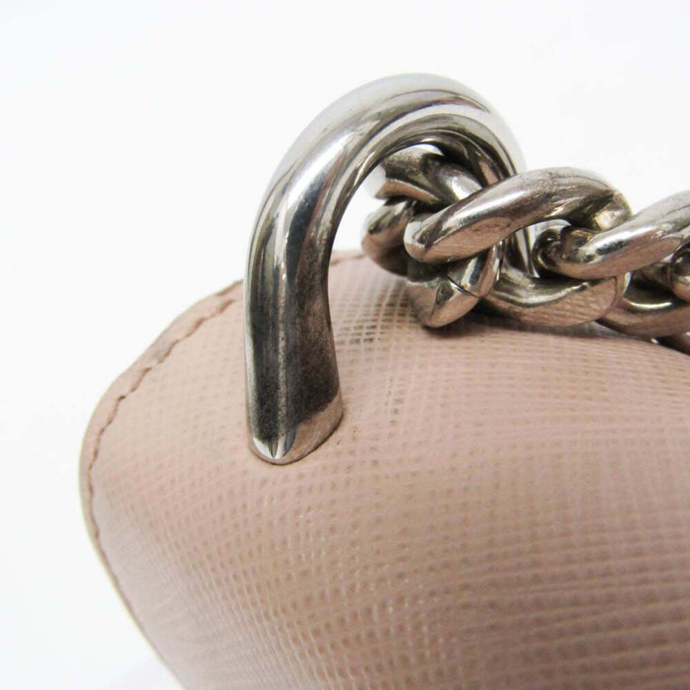 PRADA Cream Leather Saffiano Shoulder Bag - Picture 10 of 16